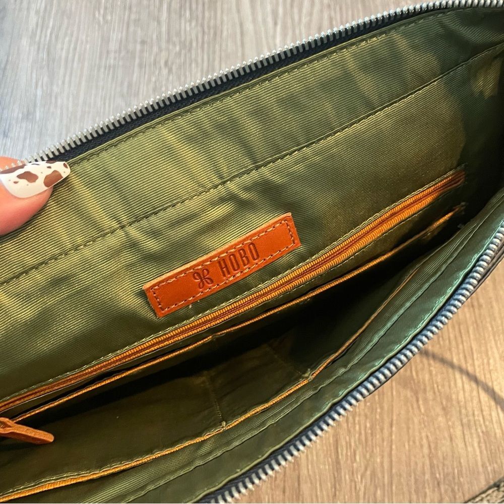 HOBO Friar Multicolor Python Print Leather Satche… - image 13